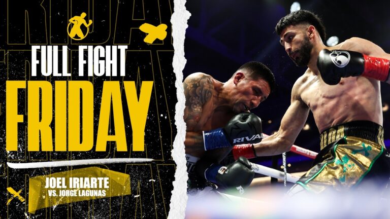 Full Fight | Joel Iriarte vs. Jorge Lagunas | Golden Boy Fight Night 🥊