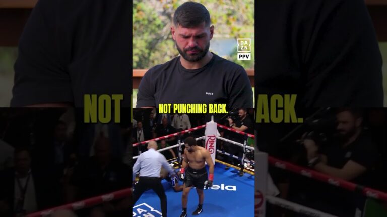“Not punching back!” 😤 Filip Hrgovic watches some of Moses’ stoppages 👀