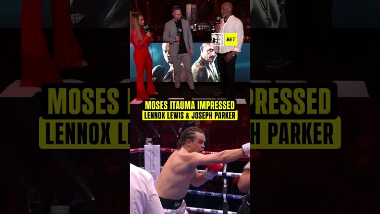Moses Itauma got the attention of Lennox Lewis & Joseph Parker early on 💥