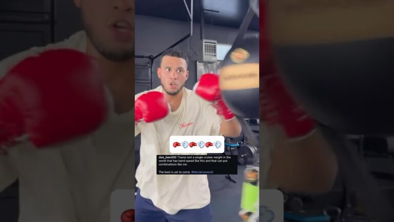 David Benavidez is Quick Wit It 🥊💨