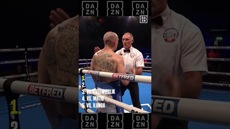 George Liddard’s BEST 5 knockouts 💥