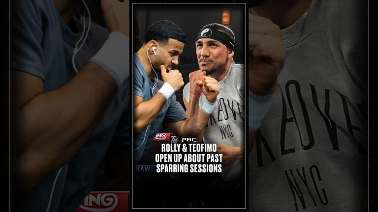 Rolly & Teofimo Reveal Details From Their Past Sparring Sessions