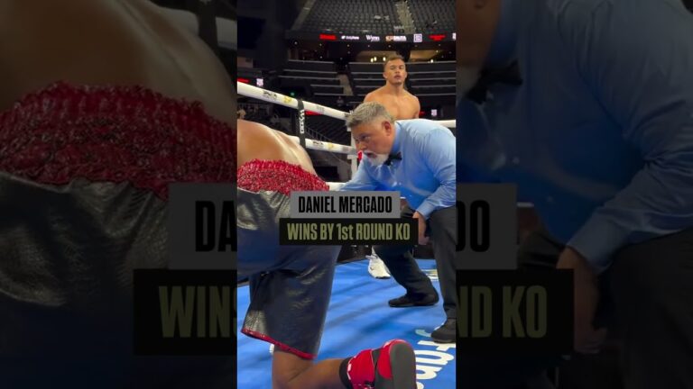 💥 Daniel Mercado adds his second knockout to his undefeated record!