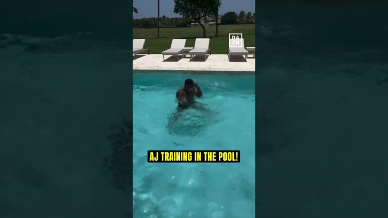 No days off for Anthony Joshua! 💪