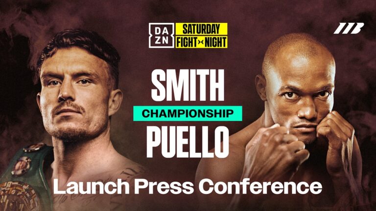 DALTON SMITH VS. ALBERTO PUELLO LAUNCH PRESS CONFERENCE LIVESTREAM