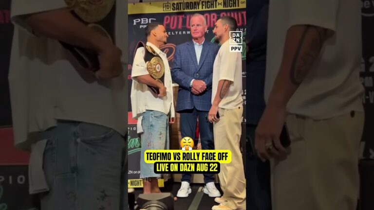2 MORE DAYS UNTIL ROLLY VS TEOFIMO LIVE ON DAZN AUGUST 22‼️