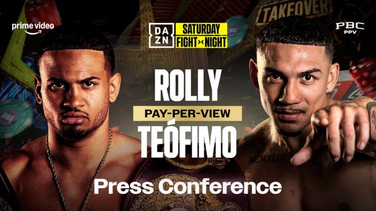 ROLLY ROMERO VS. TEOFIMO LOPEZ PRESS CONFERENCE LIVESTREAM