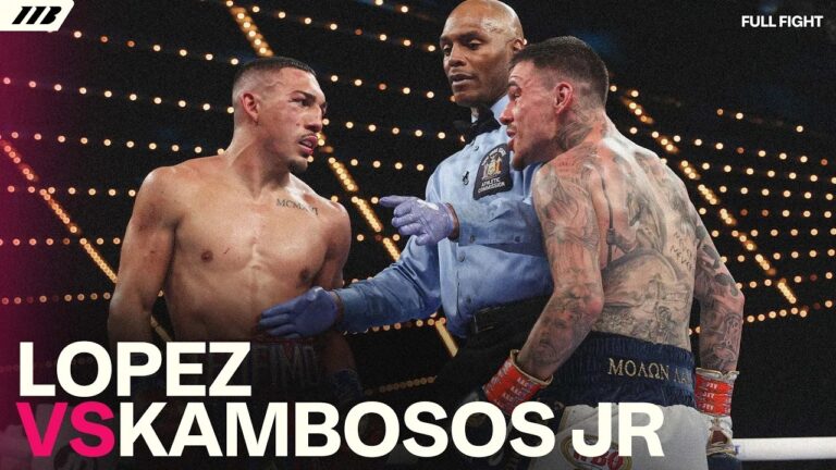 Teofimo Lopez vs George Kambosos Jr | Full Fight | Matchroom Boxing