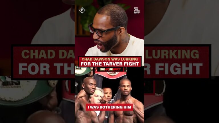 Chad Dawson took a page out of Antonio Tarver’s playbook to get the fight made 😳