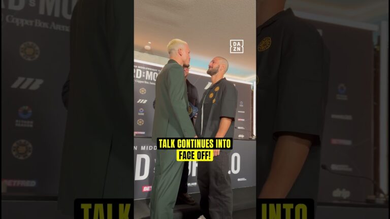 Liddard & Morello look like they’re ready for the ring now! 😤🍿