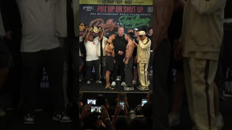 Rolly and Teofimo make their final face off
