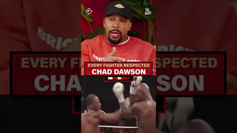 Chad Dawson was really one of them ones 💯🐐