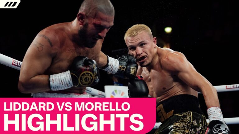 George Liddard Batters Dario Morello To Win European Title | Matchroom Boxing