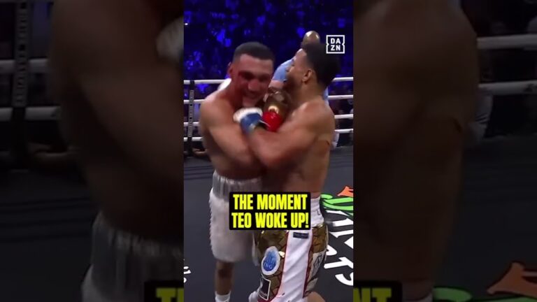 The moment Teofimo dug deep! 💪