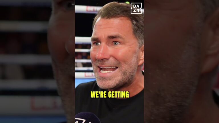 “Shut Up!” Eddie Hearn refuses to bow down to AJ vs Fury contract pressure 👀