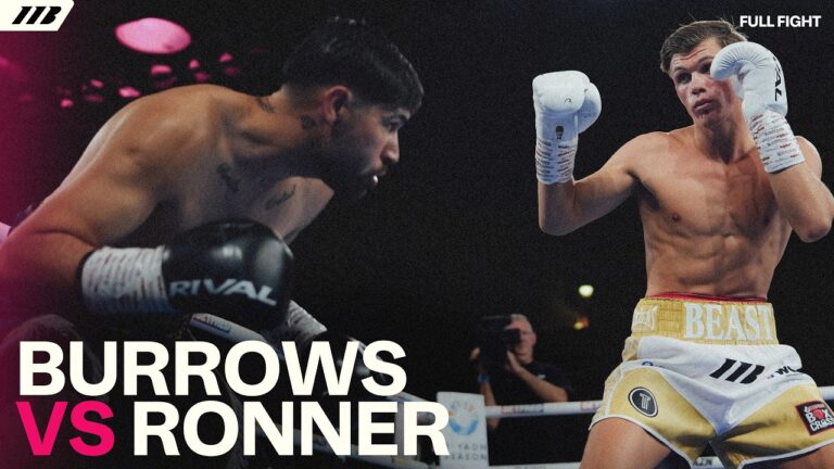 Harley Burrows Takes Out Carlos Miguel Ronner In 1st Round | Matchroom Boxing