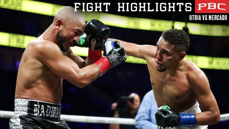 PBC FIGHT HIGHLIGHTS: Utria vs Mercado | August 22, 2026