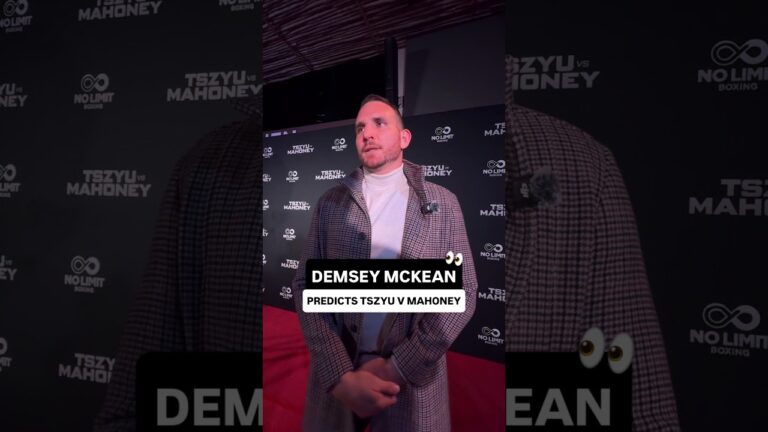 The heavyweight has his pick for Tszyu v Mahoney 👀