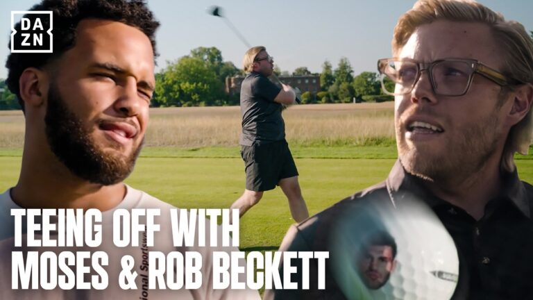 Moses As You Have NEVER seen him before! | Teeing Off With Moses Itauma & Rob Beckett