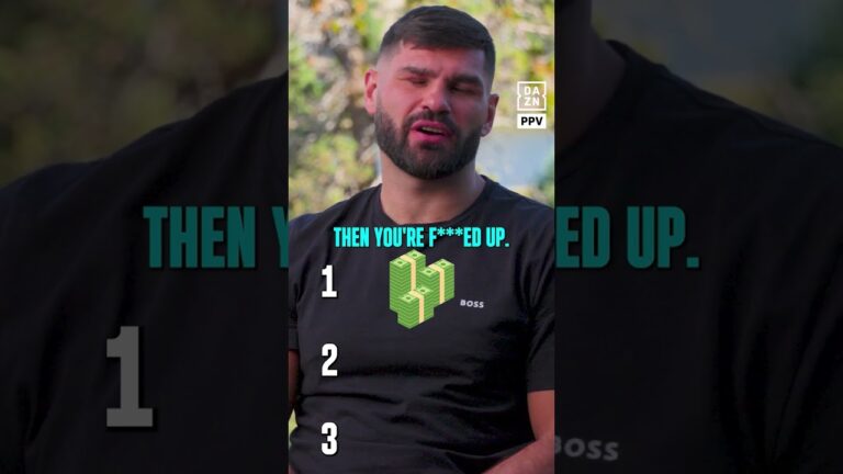 Belts, Money, Legacy… Filip Hrgovic ranks the 3 👀