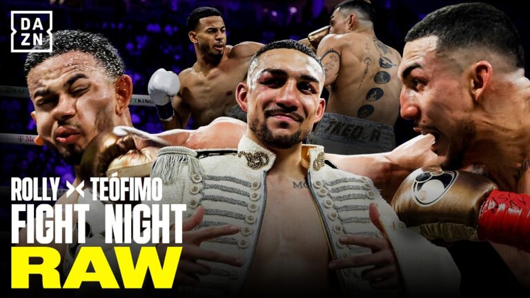 “YOU CAN’T HURT ME” TEOFIMO TOLD ROLLY MID-FIGHT | FIGHT NIGHT RAW