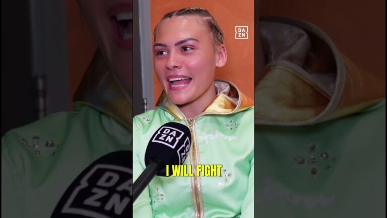 Tiah-Mai Ayton will fight anybody & that includes Ebanie Bridges and Kell Brook 😂