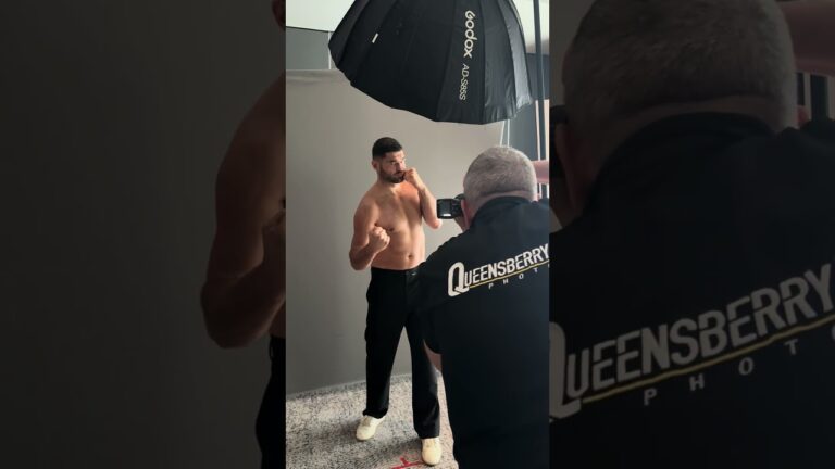 Profile shots ✅The fight week work begins in the capital 😮‍💨