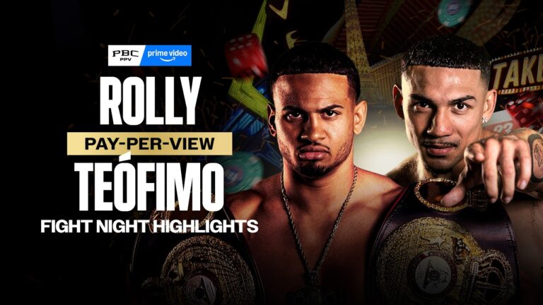 Rolly vs Teofimo  FIGHT NIGHT HIGHLIGHTS | August 22, 2026