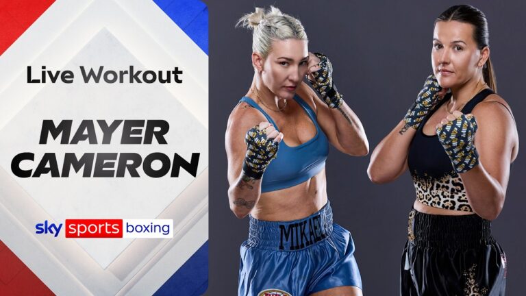 LIVE WORKOUT! | Mikaela Mayer v Chantelle Cameron