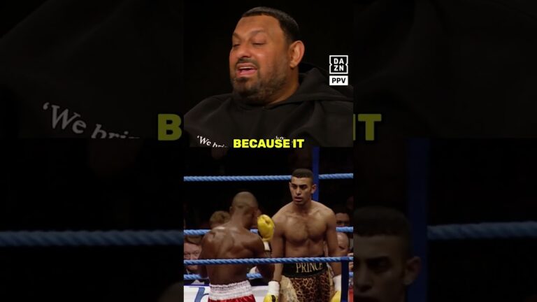 If Moses wins he will become a 21 year old world champion…. just like Prince Naseem was 👑