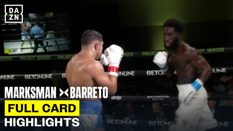 MARKSMAN VS BARRETO | FULL CARD HIGHLIGHTS