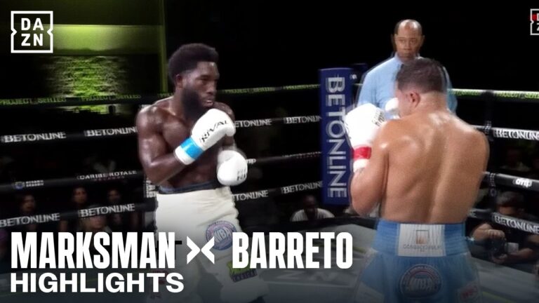 COREY MARKSMAN VS CHRISTIAN BARRETO GONZALEZ | FIGHT HIGHLIGHTS