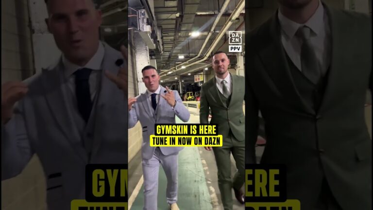 GYMSKIN HAS ARRIVED! TUNE IN NOW ON DAZN