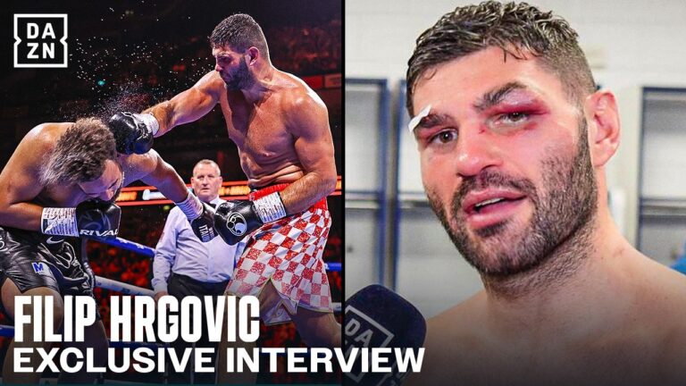 “THAT WAS STUPID!” Filip Hrgovic (EXCLUSIVE) REACTS to stopping Moses Itauma in controversial style