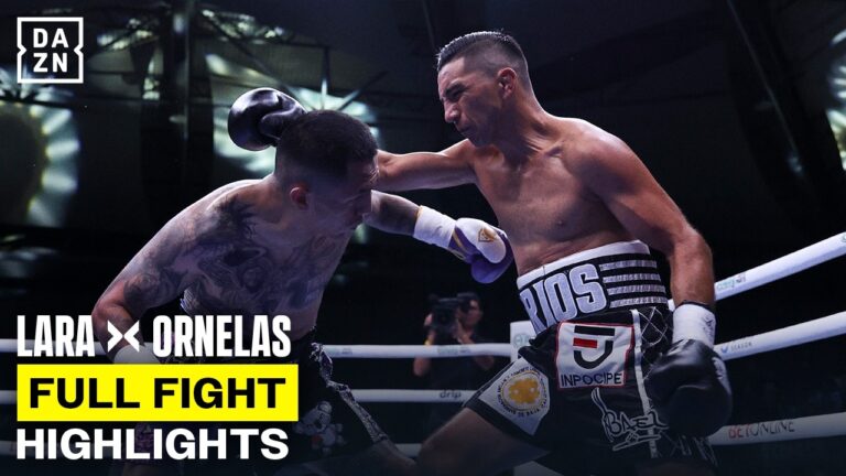 A ROUND 2 FINISH!! LARA MAURICIO VS CARLOS OMELAS FIGHT HIGHLIGHTS