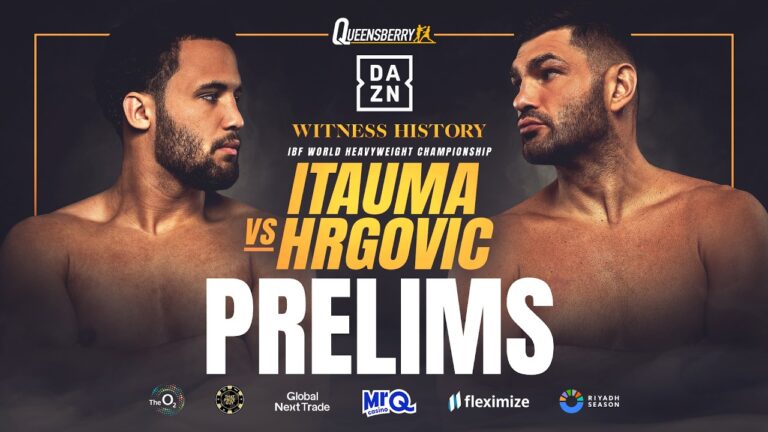 LIVE Prelims | Moses Itauma vs Filip Hrgović | IBF World Heavyweight Championship! 🥊