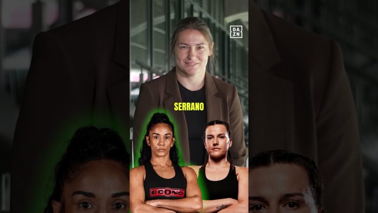 Katie Taylor played a game of Serrano vs Cameron and did not hold back in each category 👀🍿