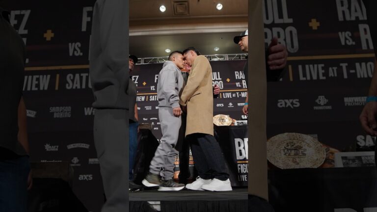 Intense Face-off! | Pitbull vs Fierro