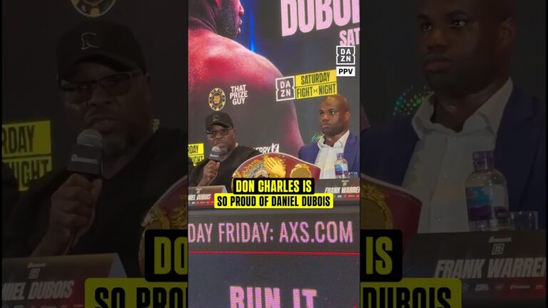 Don Charles & Daniel Dubois are 3 years in & there’s so much more to come 🔥