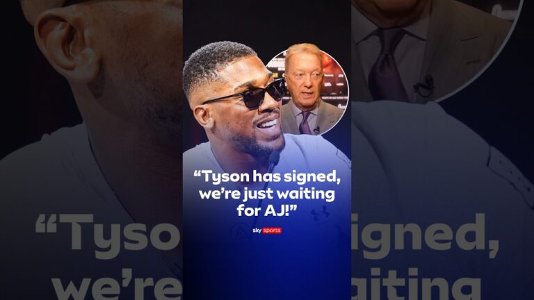Frank Warren gives an update on the fight between Tyson Fury and Anthony Joshua 🗣️