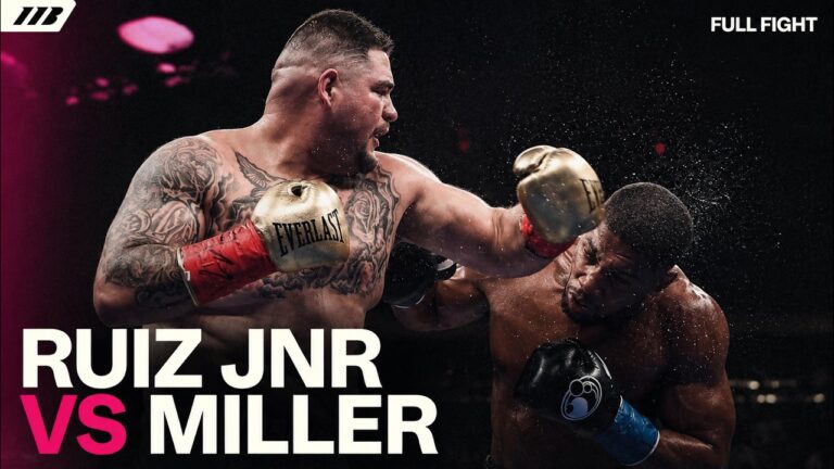 Andy Ruiz v Jarrell “Big Baby” Miller | Full Fight | Matchroom Boxing