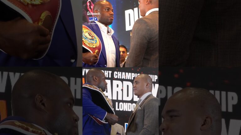 Daniel Dubois & Fabio Wardley FACEOFF 🥶 Unseen angles 👀