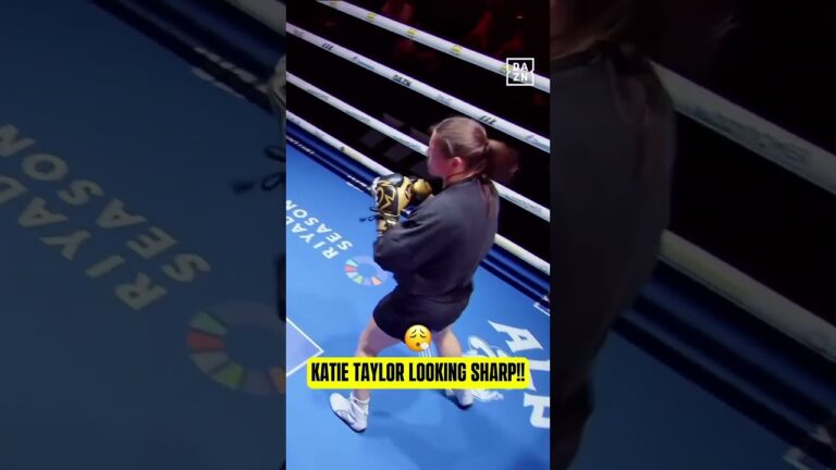 Katie Taylor’s final open workout was special 🇮🇪✨