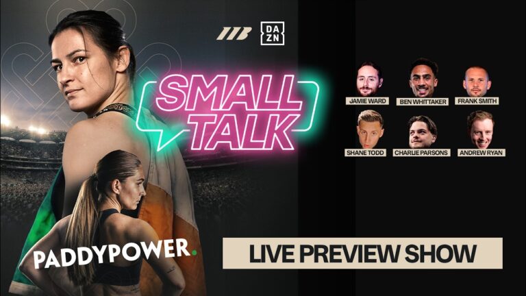Small Talk: Katie Taylor Vs Flora Pili Preview Show | Matchroom Boxing