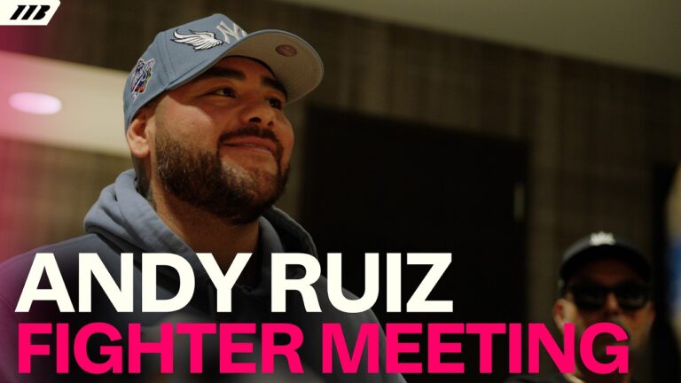 “I Wish I Did Things Differently’ Andy Ruiz tells Shawn Porter & Tim Bradley | Fighter Meeting