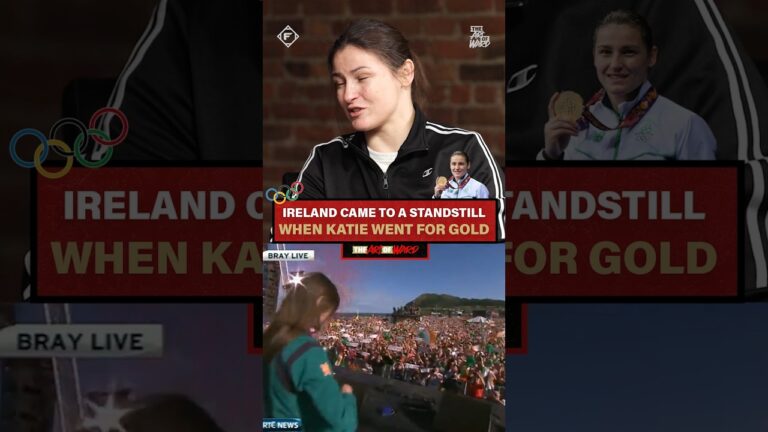 Katie Taylor put Ireland on her back to win Gold at the 2012 London Olympics 🇮🇪🐐