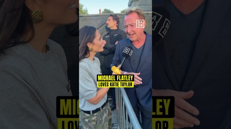 Lord of the Dance Michael Flatley is relishing Ireland’s most special occasion for Katie Taylor 🕺