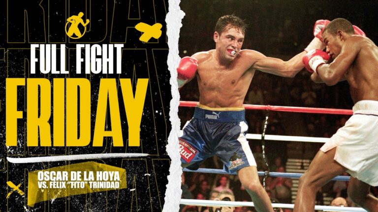 Full Fight | Oscar De La Hoya vs. Félix “Tito” Trinidad | 🥊 THE FIGHT OF THE MILLENNIUM 🥊