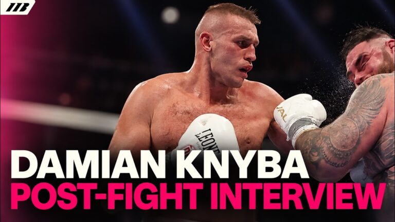 Damian Knyba: Thank you, AJ, for help beating Ruiz | Matchroom Boxing