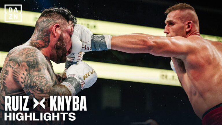 Andy Ruiz Jr. vs Damian Knyba | FIGHT HIGHLIGHTS